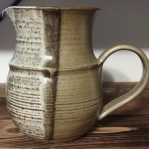 Studio Pottery Earthenware Jug Pitcher Vintage - Picture 1 of 9